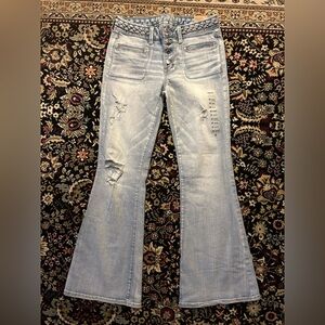 American Eagle Outfitters Boho Artist Low Rise NWT